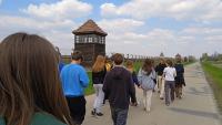 Wyjazd klas 8 na lekcję muzealną do Auschwitz - Birkenau